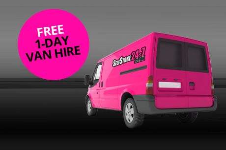 Free 1-day van hire 